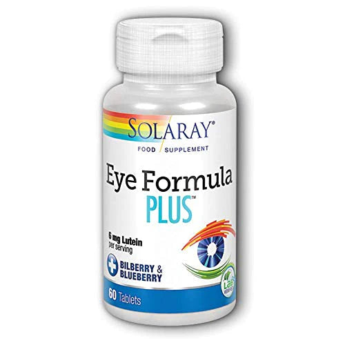 Solaray Eye Formula Plus 60 Tablets