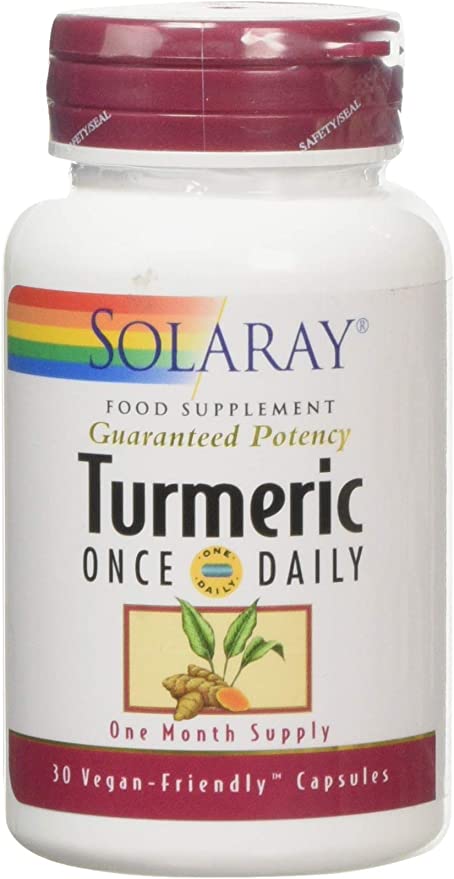 Solaray Tumeric Root Extract 600mg 30 capsules