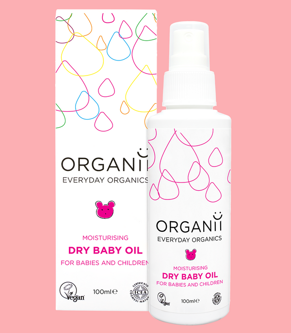 ORGANii Moisturising Dry Baby Oil