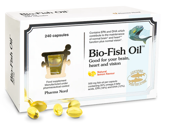 Pharma Nord Bio-Fish Oil 500mg 120/240 Capsules