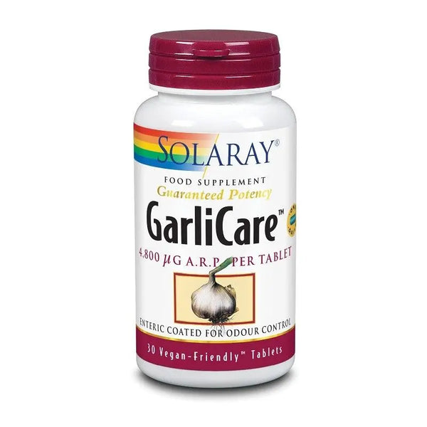 Solaray GarliCare 30 Vegan Friendly Capsules